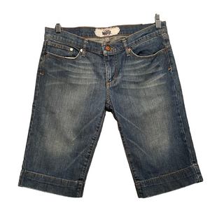 INDIE BERMUDA SHORTS SIZE 30 Blue Denim Shorts